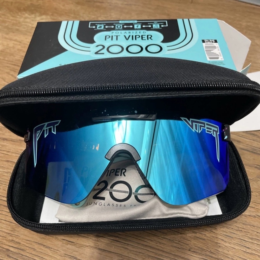 Pit Viper 2000 Polarized Sunglasses with Blue Lenses